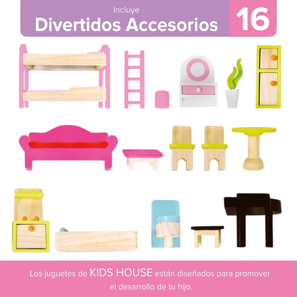 Porte Miniature Blanche 4 Panneaux Pour Maison De Poupée - échelle 1:24 - Dimensions 42x6x83 Mm - En Plastique, Articulée