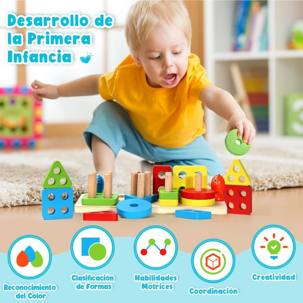 
                  
                    Tablero Apilable Figuras Geométricas
                  
                