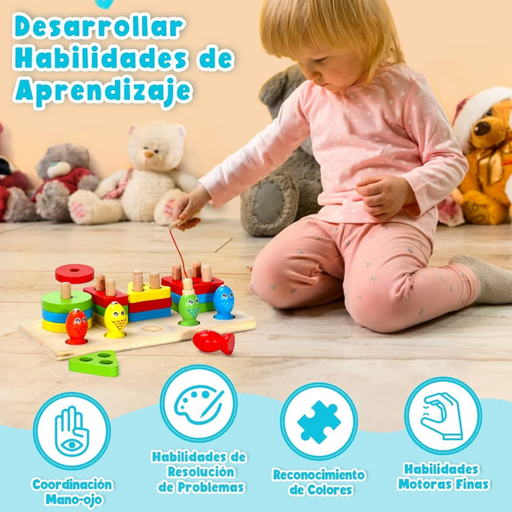 
                  
                    Tablero Apilable Figuras Geométricas
                  
                