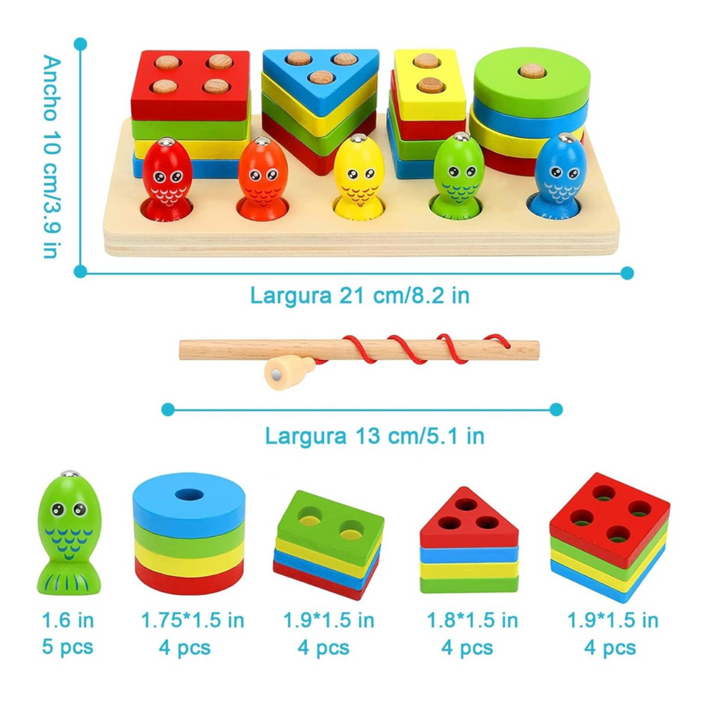 
                  
                    Tablero Apilable Figuras Geométricas
                  
                